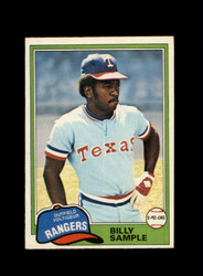 1981 BILLY SAMPLE O-PEE-CHEE #283 RANGERS *R9269