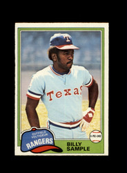 1981 BILLY SAMPLE O-PEE-CHEE #283 RANGERS *R9271