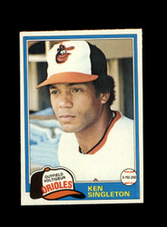 1981 KEN SINGLETON O-PEE-CHEE #281 ORIOLES *R9279