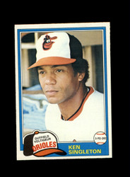 1981 KEN SINGLETON O-PEE-CHEE #281 ORIOLES *R9280