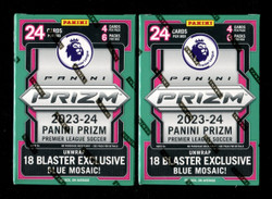 2023/24 PRIZM PREMIER LEAGUE SOCCER HOBBY BLASTER 2 BOX LOT