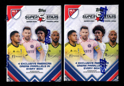 2024 TOPPS MLS SUPERSTARS SOCCER BLASTER 2 BOX LOT