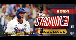 2024 TOPPS STADIUM CLUB BASEBALL HOBBY BOX