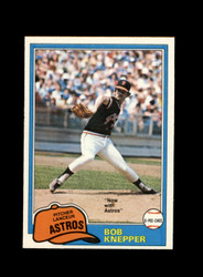 1981 BOB KNEPPER O-PEE-CHEE #279 ASTROS *G0587