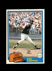 1981 BOB KNEPPER O-PEE-CHEE #279 ASTROS *G0677