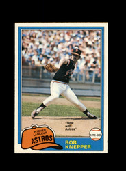 1981 BOB KNEPPER O-PEE-CHEE #279 ASTROS *G0731