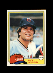 1981 RICK SOFIELD O-PEE-CHEE #278 TWINS *G0743