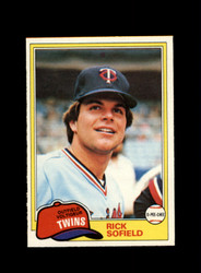 1981 RICK SOFIELD O-PEE-CHEE #278 TWINS *G0772