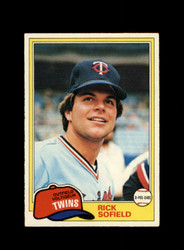 1981 RICK SOFIELD O-PEE-CHEE #278 TWINS *G0784