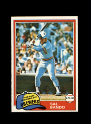 1981 SAL BANDO O-PEE-CHEE #276 BREWERS *G1652