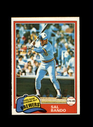 1981 SAL BANDO O-PEE-CHEE #276 BREWERS *G1712