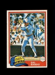 1981 SAL BANDO O-PEE-CHEE #276 BREWERS *G1865