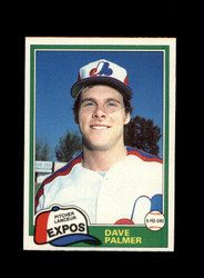 1981 DAVE PALMER O-PEE-CHEE #243 EXPOS *G2722