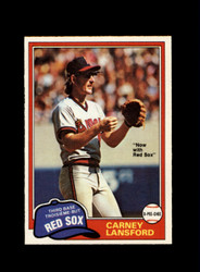 1981 CARNEY LANSFORD O-PEE-CHEE #245 RED SOX *G3812