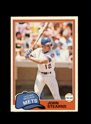 1981 JOHN STEARNS O-PEE-CHEE #255 METS *G5294