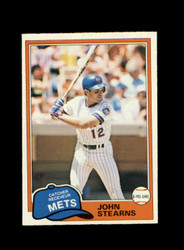 1981 JOHN STEARNS O-PEE-CHEE #255 METS *G5603