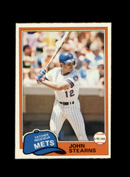 1981 JOHN STEARNS O-PEE-CHEE #255 METS *G5656