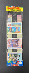 1982 TOPPS RACK PACK⭐STEVE GARVEY GRIFFEY/SEAVER TOP ANDRE DAWSON BACK