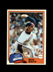 1981 RICK WAITS O-PEE-CHEE #258 INDIANS *G5886