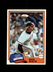 1981 RICK WAITS O-PEE-CHEE #258 INDIANS *G6160