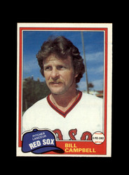 1981 BILL CAMPBELL O-PEE-CHEE #256 RED SOX *G6162