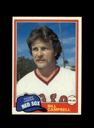 1981 BILL CAMPBELL O-PEE-CHEE #256 RED SOX *G6167