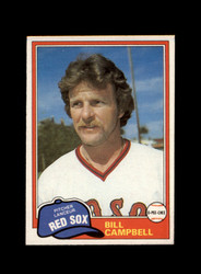 1981 BILL CAMPBELL O-PEE-CHEE #256 RED SOX *G6169