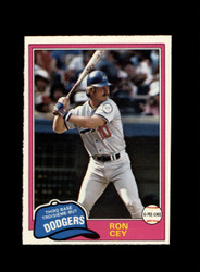 1981 RON CEY O-PEE-CHEE #260 DODGERS *G6520