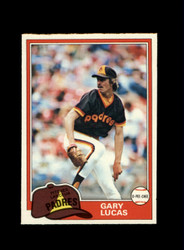 1981 GARY LUCAS O-PEE-CHEE #259 PADRES *G6776