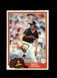 1981 GARY LUCAS O-PEE-CHEE #259 PADRES *G6942