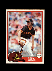 1981 GARY LUCAS O-PEE-CHEE #259 PADRES *G6964