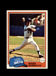 1981 MARK BOMBACK O-PEE-CHEE #264 METS *G8481