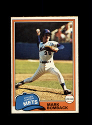 1981 MARK BOMBACK O-PEE-CHEE #264 METS *G8487