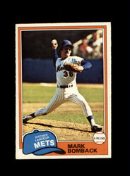 1981 MARK BOMBACK O-PEE-CHEE #264 METS *G8508