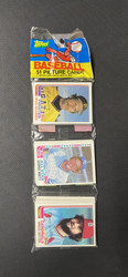 1982 TOPPS RACK PACK⭐GEORGE BRETT BRUCE SUTTER TOP