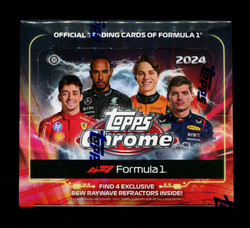 2024 TOPPS CHROME FORMULA 1 RACING QUALIFYING LAP BOX