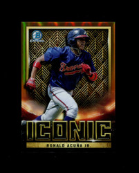 2023 RONALD ACUNA JR. TOPPS CHROME BRAVES ICONIC 10/25 *R7040