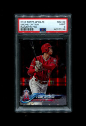 2018 SHOHEI OHTANI TOPPS RAINBOW FOIL ANGELS PSA 9