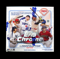 2024 TOPPS CHROME BASEBALL LOGOFRACTOR EDITION BOX