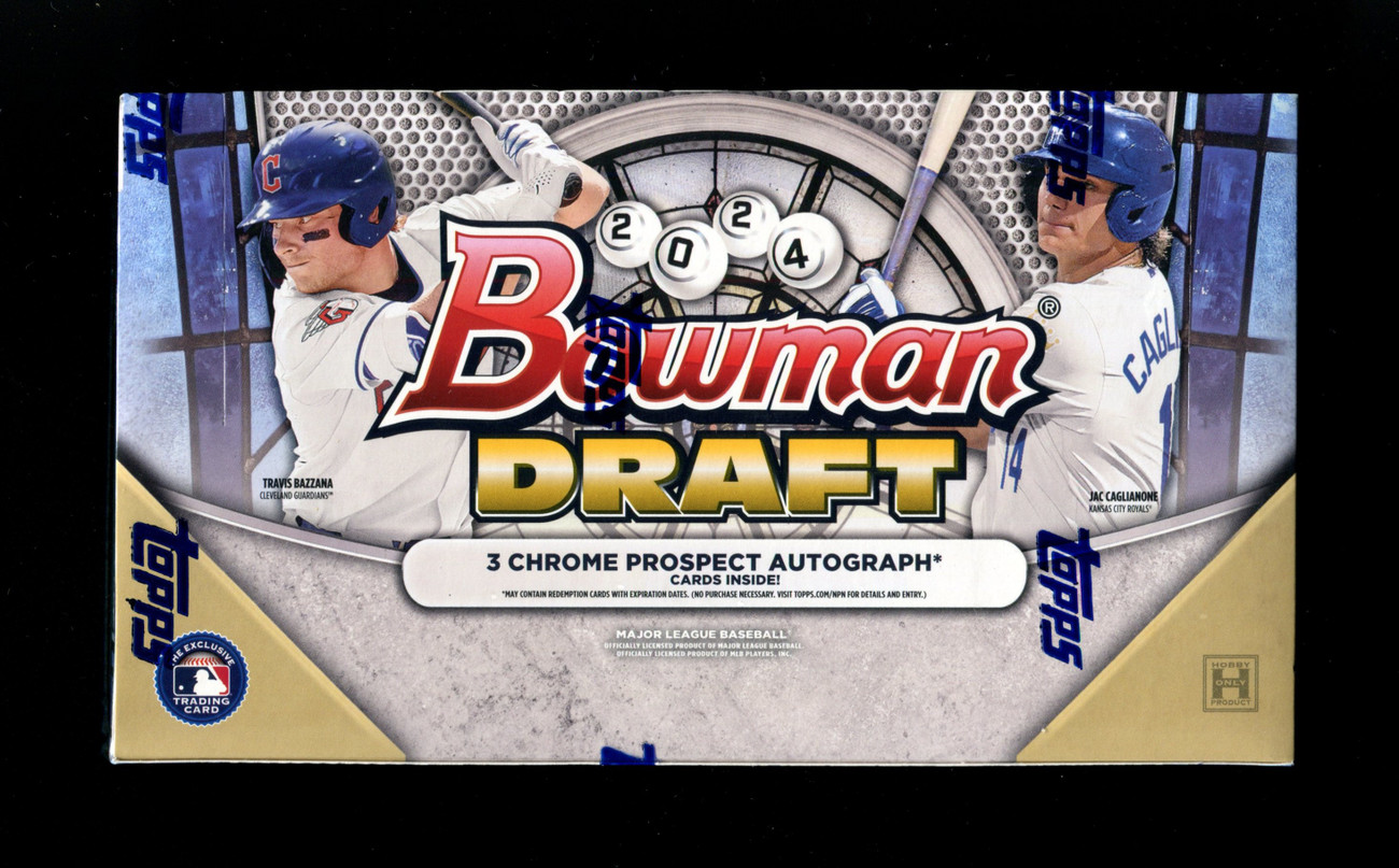 2024 BOWMAN DRAFT BASEBALL HOBBY JUMBO BOX OPC