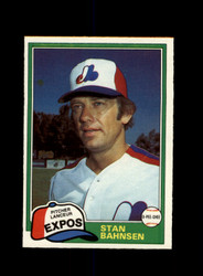 1981 STAN BAHNSEN O-PEE-CHEE #267 EXPOS *0839