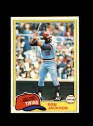 1981 RON JACKSON O-PEE-CHEE #271 TWINS *1720