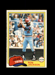 1981 RON JACKSON O-PEE-CHEE #271 TWINS *1738