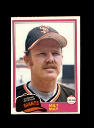 1981 MILT MAY O-PEE-CHEE #273 GIANTS *2126