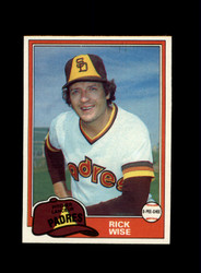 1981 RICK WISE O-PEE-CHEE #274 PADRES *2231