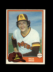 1981 RICK WISE O-PEE-CHEE #274 PADRES *2288