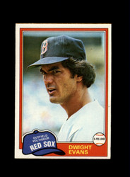 1981 DWIGHT EVANS O-PEE-CHEE #275 RED SOX *2576