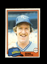 1981 RENIE MARTIN O-PEE-CHEE #266 ROYALS *3755