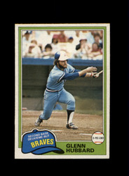 1981 GLENN HUBBARD O-PEE-CHEE #247 BRAVES *4015