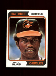 1974 PAUL BLAIR TOPPS #92 ORIOLES *4364